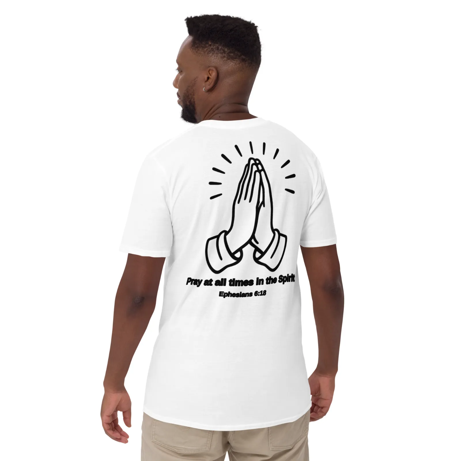 Faith Fuel scripture t-shirt worn everyday