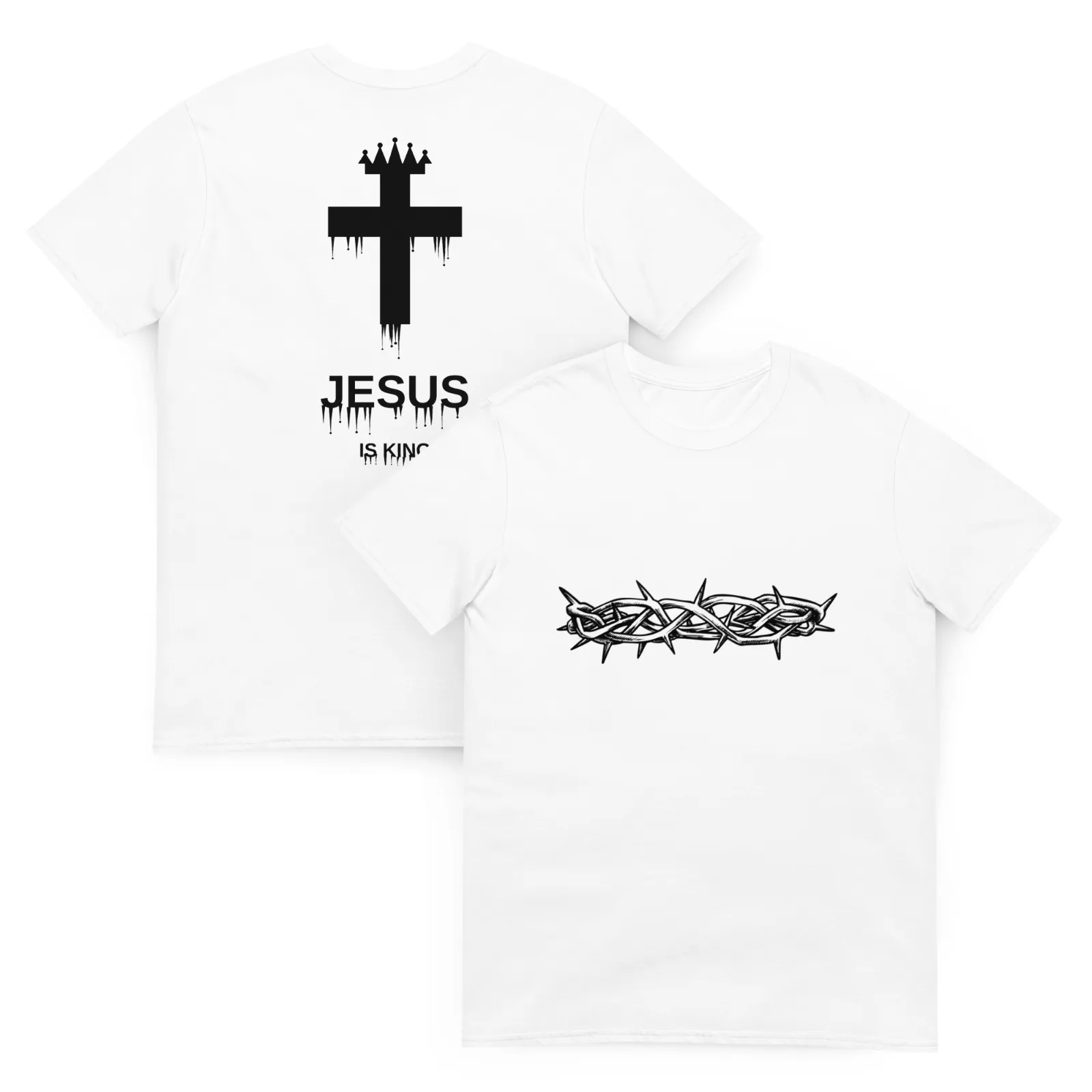 Crown Of Thorns unisex t-shirt, front and back